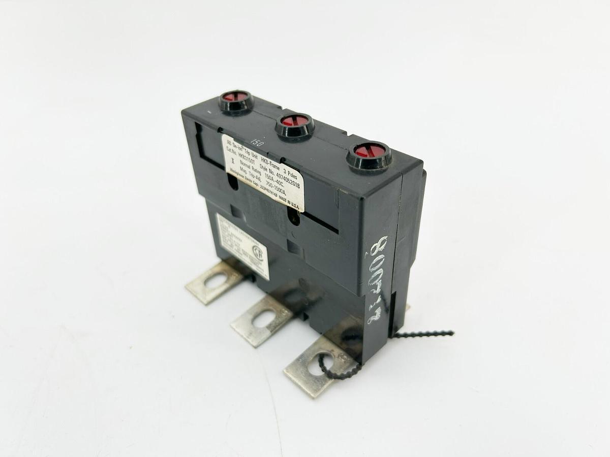 New Westinghouse HKB3150T Trip Unit, 150A, 3 Pole