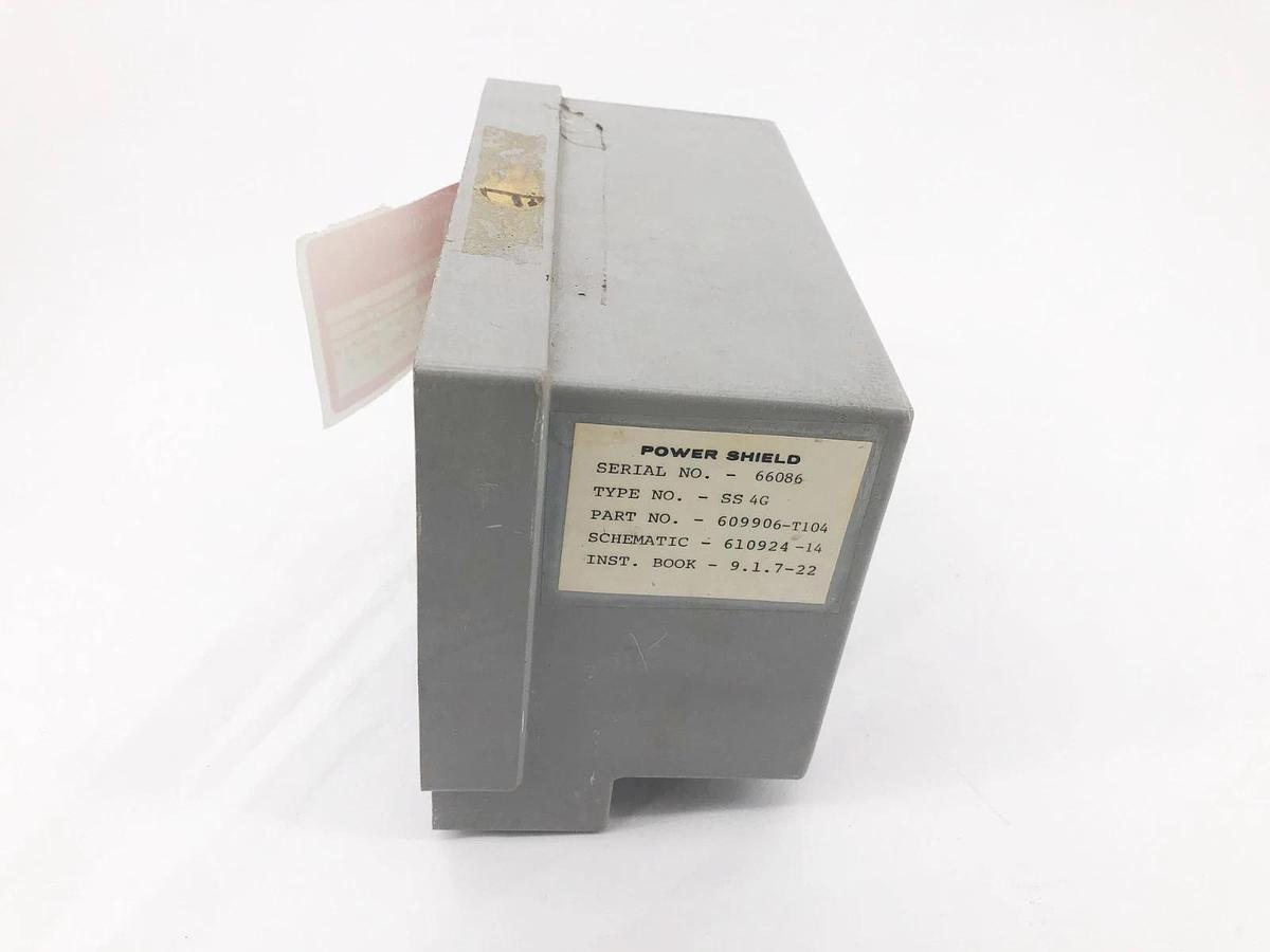 Used BBC Brown Boveri 609906-T104 Trip Unit Type SS4G (For Parts Only)