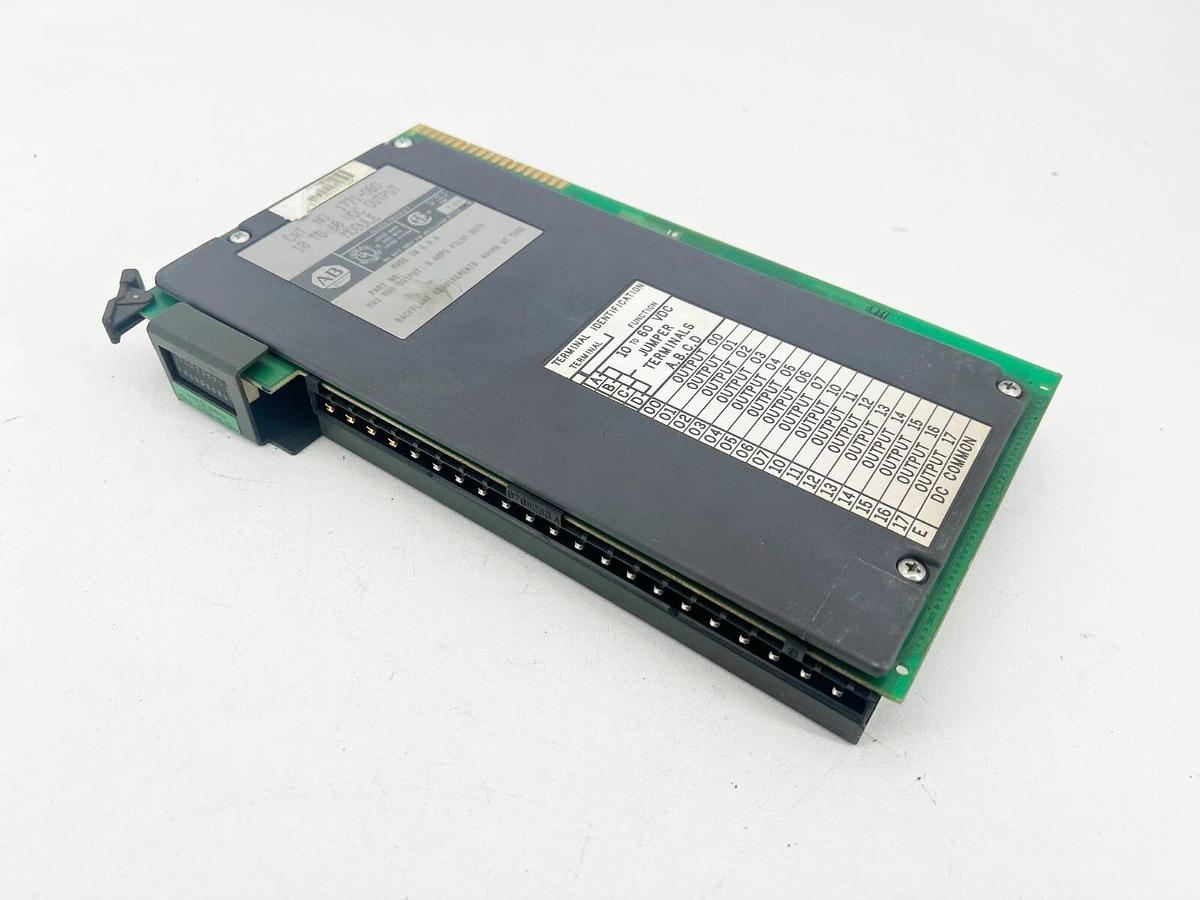 Used Allen Bradley 1771-OBD Digital Output Module PLC 5 16 Points 10-60VDC Output Vol