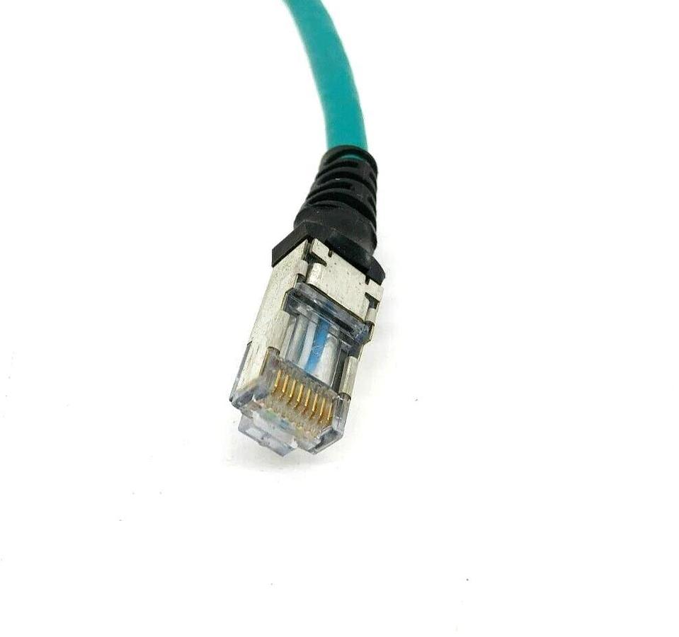 Lot of 2 New Allen Bradley 1585J-M8CBJM-0M3 Ethernet Patch Cords 0.3m RJ45