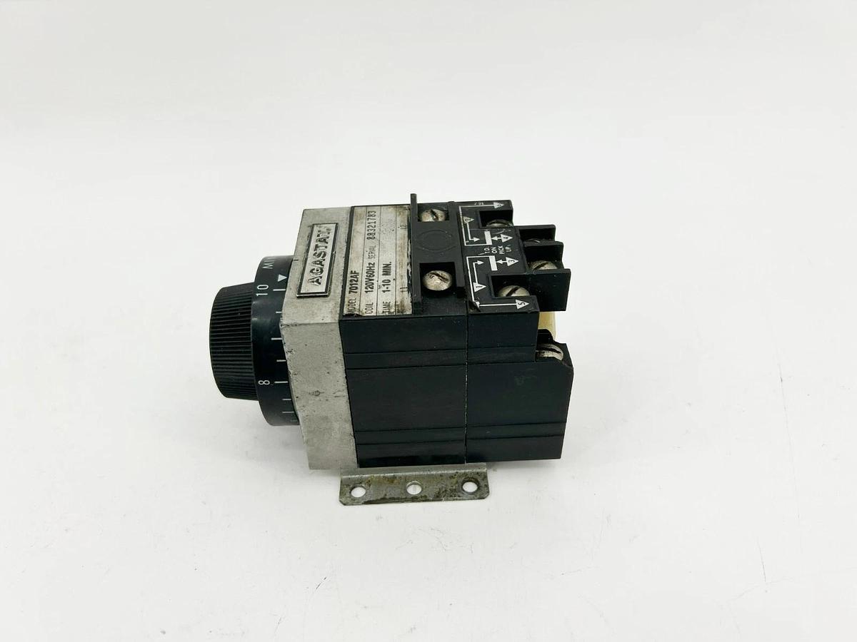Used Agastat 7012AF Time Delay Relay 1-10min.120V 60Hz