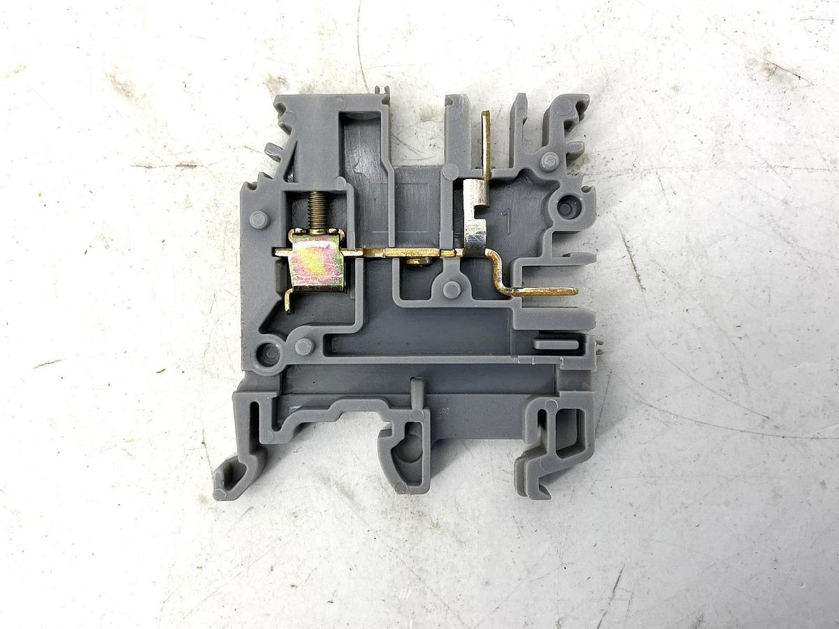 Used Lot of 37 ABB Entrelec MA2.5/5-CPE Terminal Block Gray 2-Pin 10A 320V