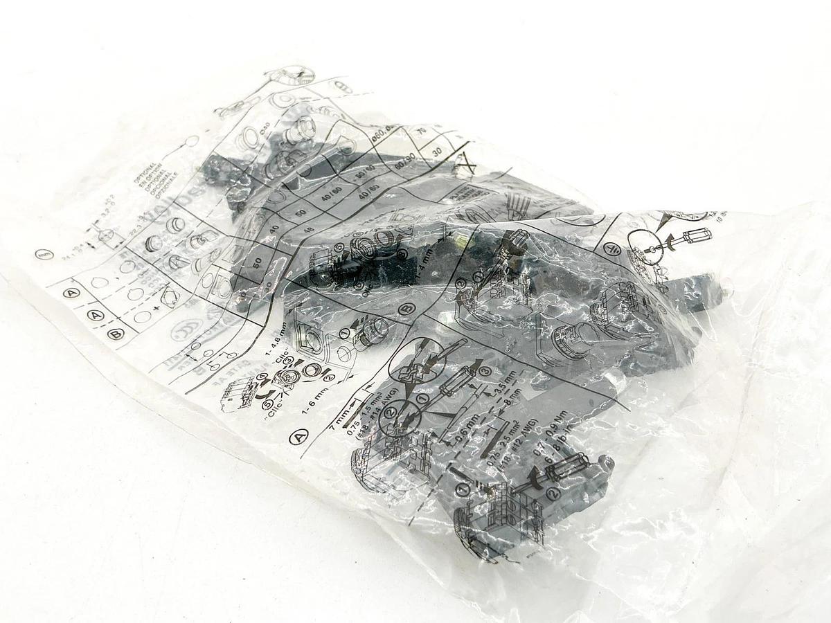 New Bag of 10 Allen Bradley 800F-N3W Lamp Module 24VAC/DC Ser.B