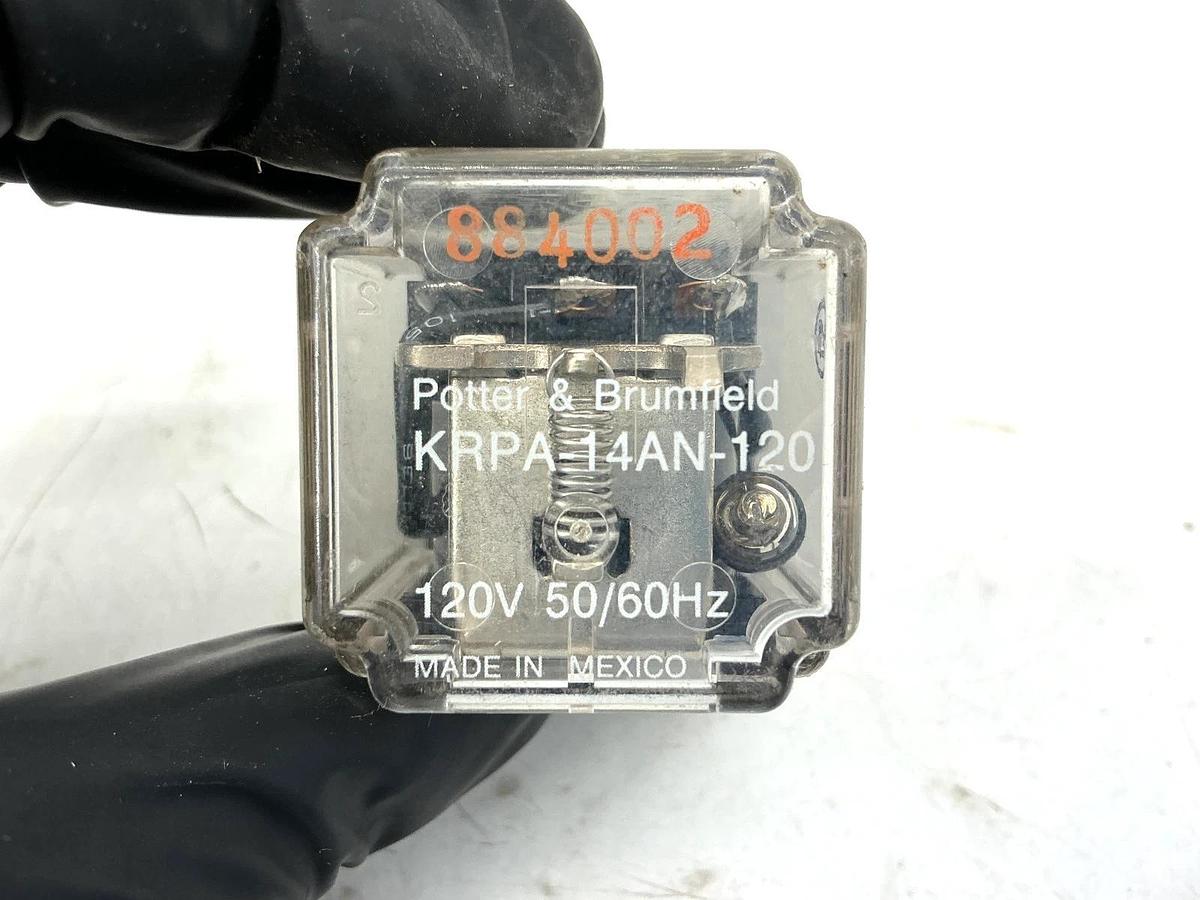 Lot of 3 New Potter & Brumfield KRPA-14AN-120 Relay 3-Pole 11-Pin 10A 120V Coil