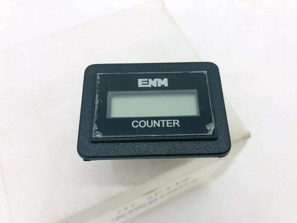 Used New ENMCO C1141BB Electronic LCD Counter