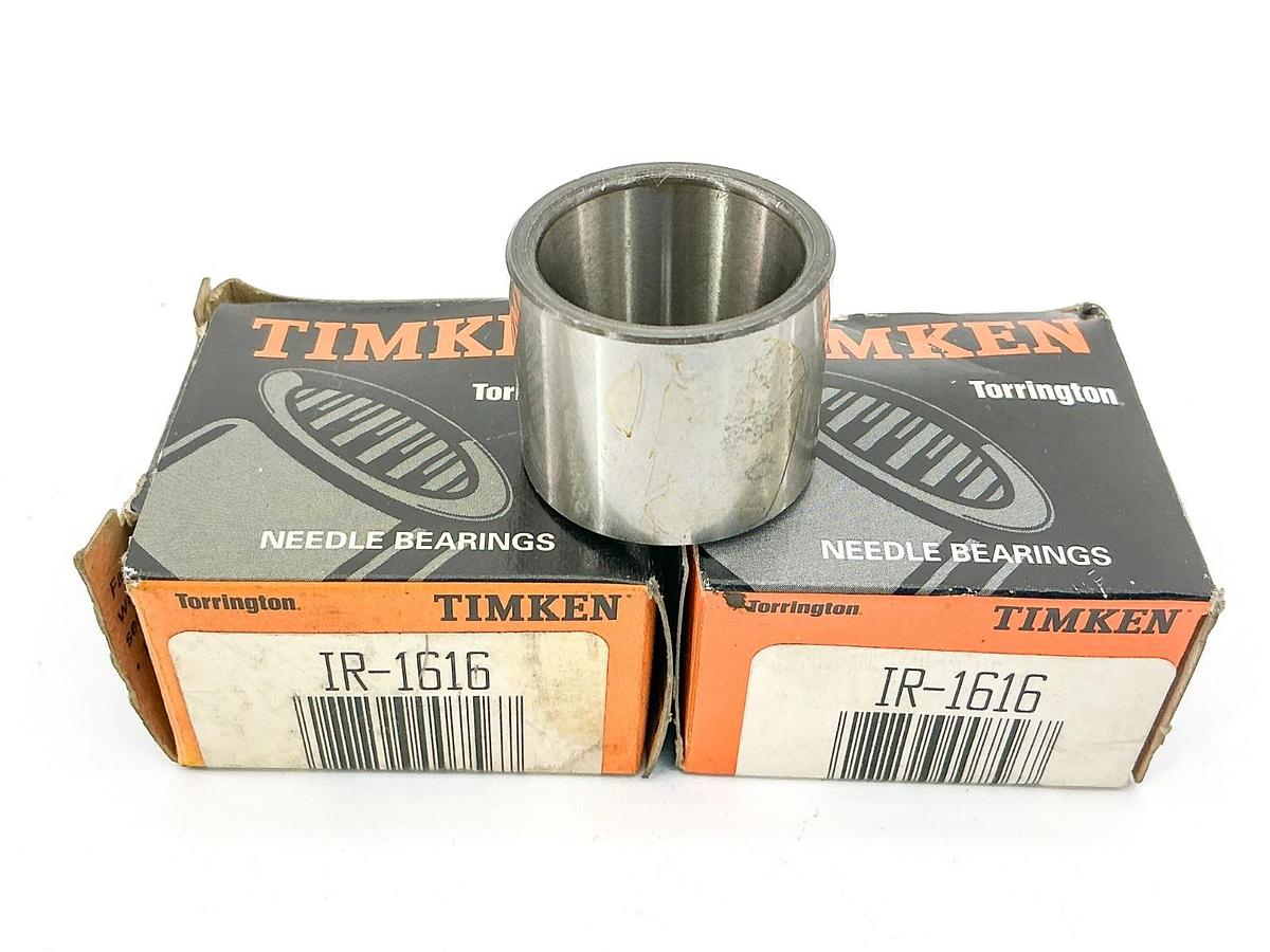 New Lot of 2 Timken IR-1616 Needle Bearing Cup