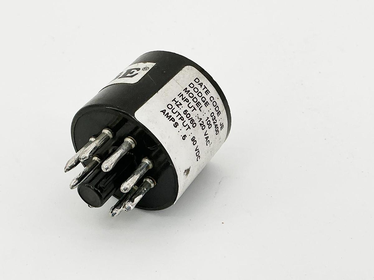 Used Dodge 032400 Clutch Power Supply Relay 120VAC 50/60Hz .5A 90VDC