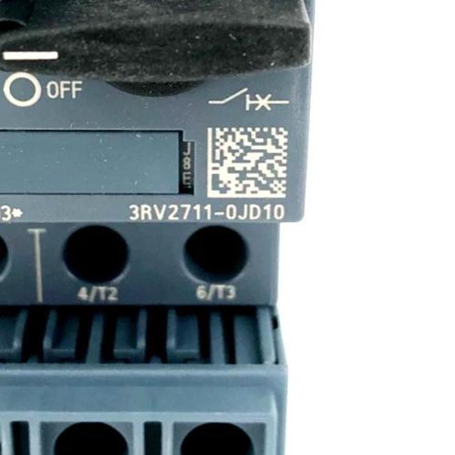 New Siemens 3RV2711-0JD10 Motor Protection Breaker 3 Pole 690V 1A