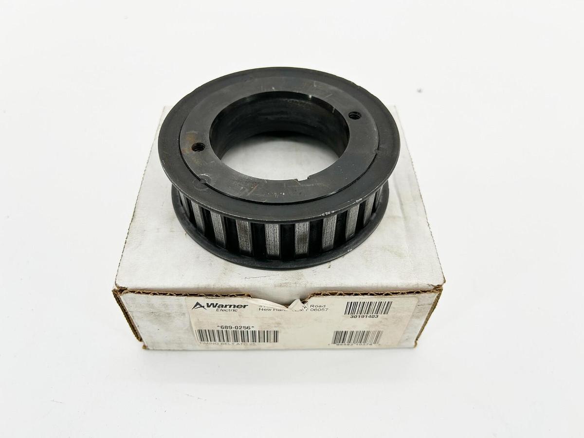 Used Warner Electric 689-0256S Timing Belt Pulley 40622