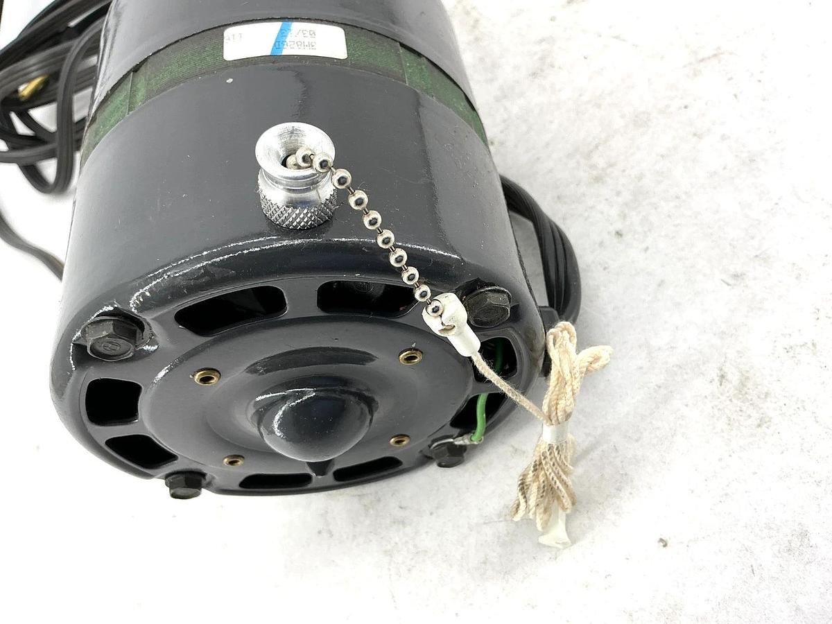 Used Dayton 3M826D Pedestal Fan Motor OD-3/8in1550RPM 2.4A 115V 60HZ 3M826