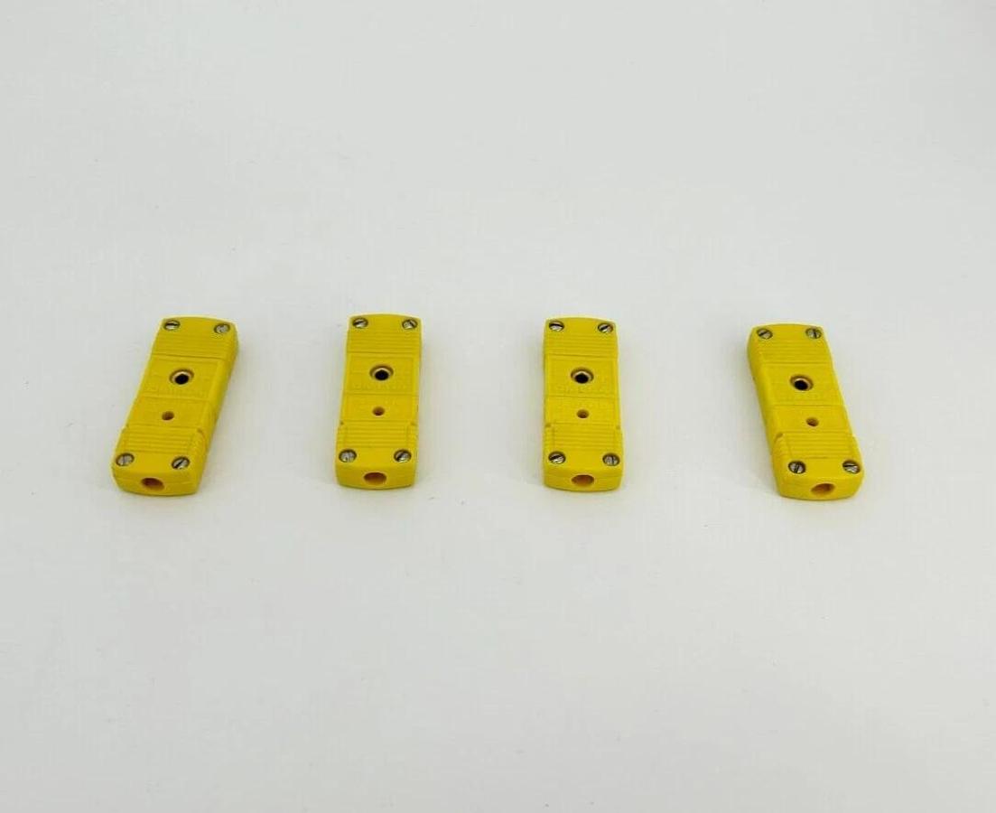 Lot of 4 New Omega 3914008 Connectors, K CH+ Al-