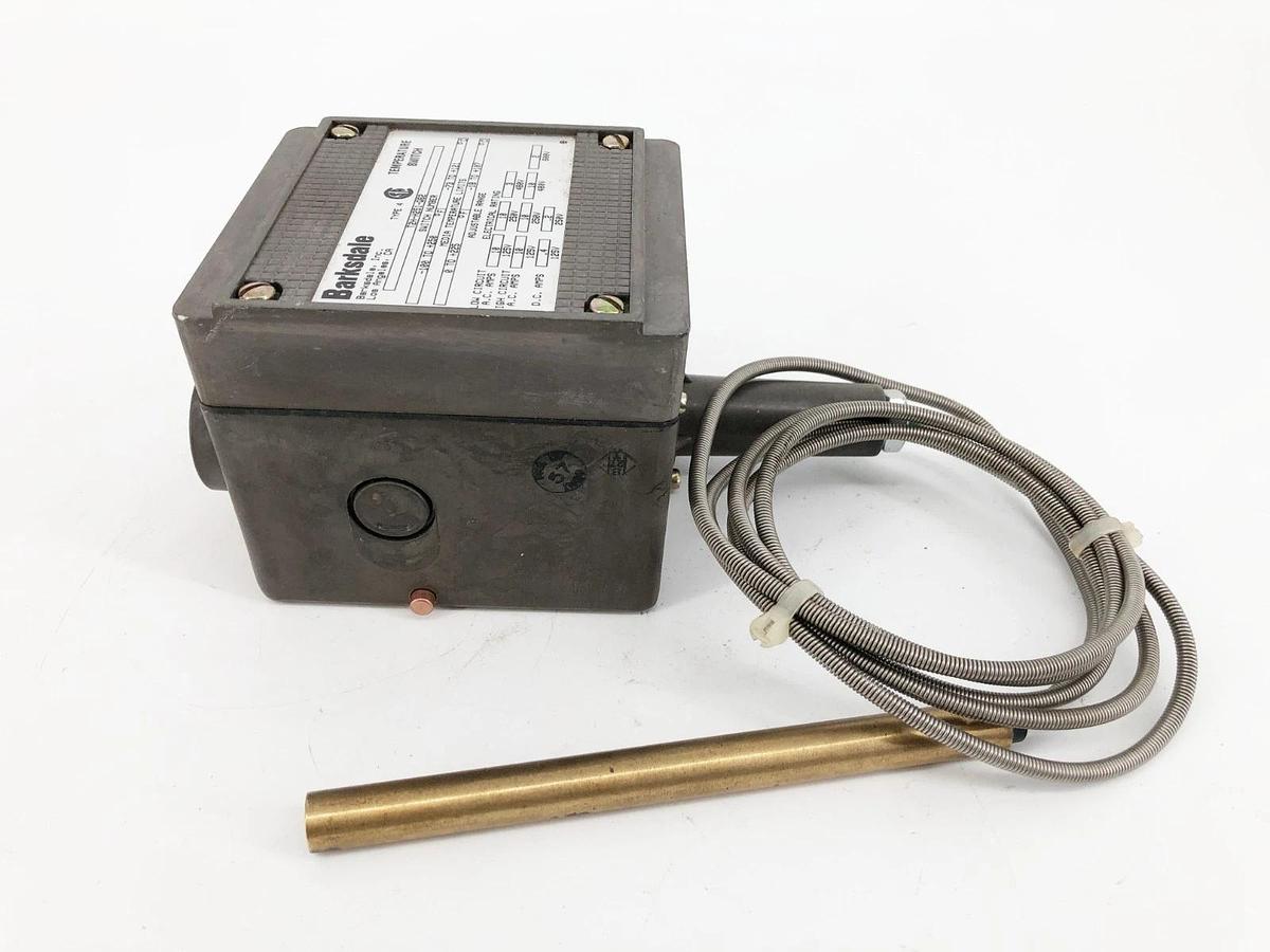 New Barksdale T2H-H251-Q62 Remote Mount Temperature Switch 0-225 F