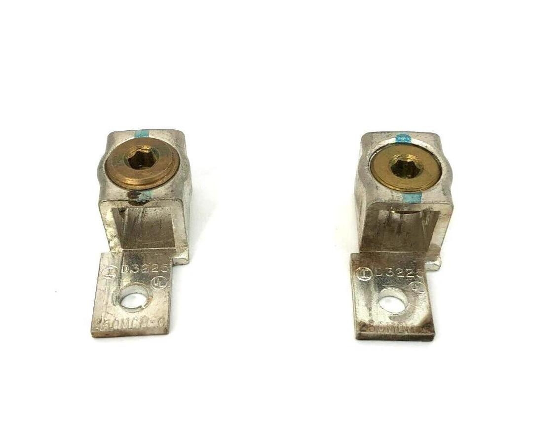 Used Lot of 2 Ilsco D3225 Lugs, 250MCM-6