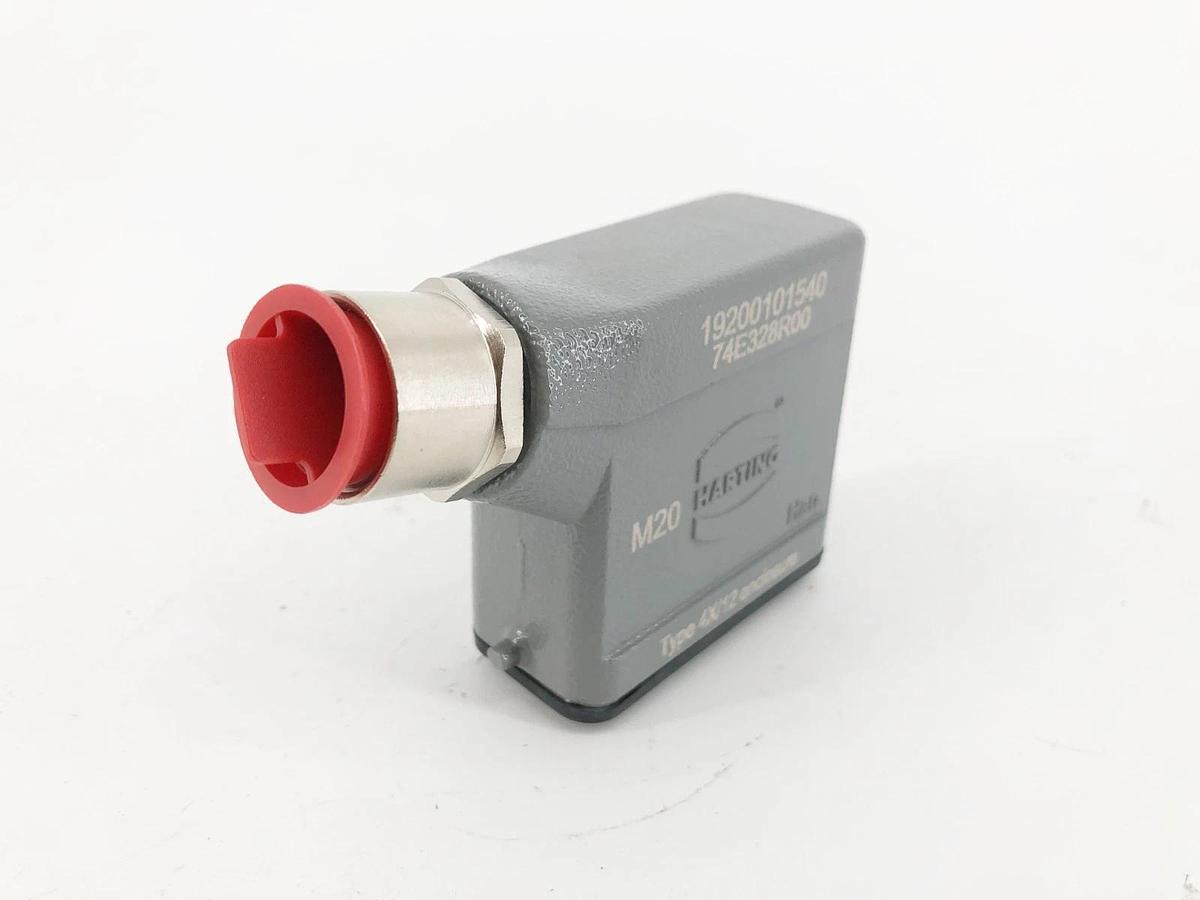 New Harding 19200101540 Rectangular M20 Connector Hood Type 4X/12 Enclosure