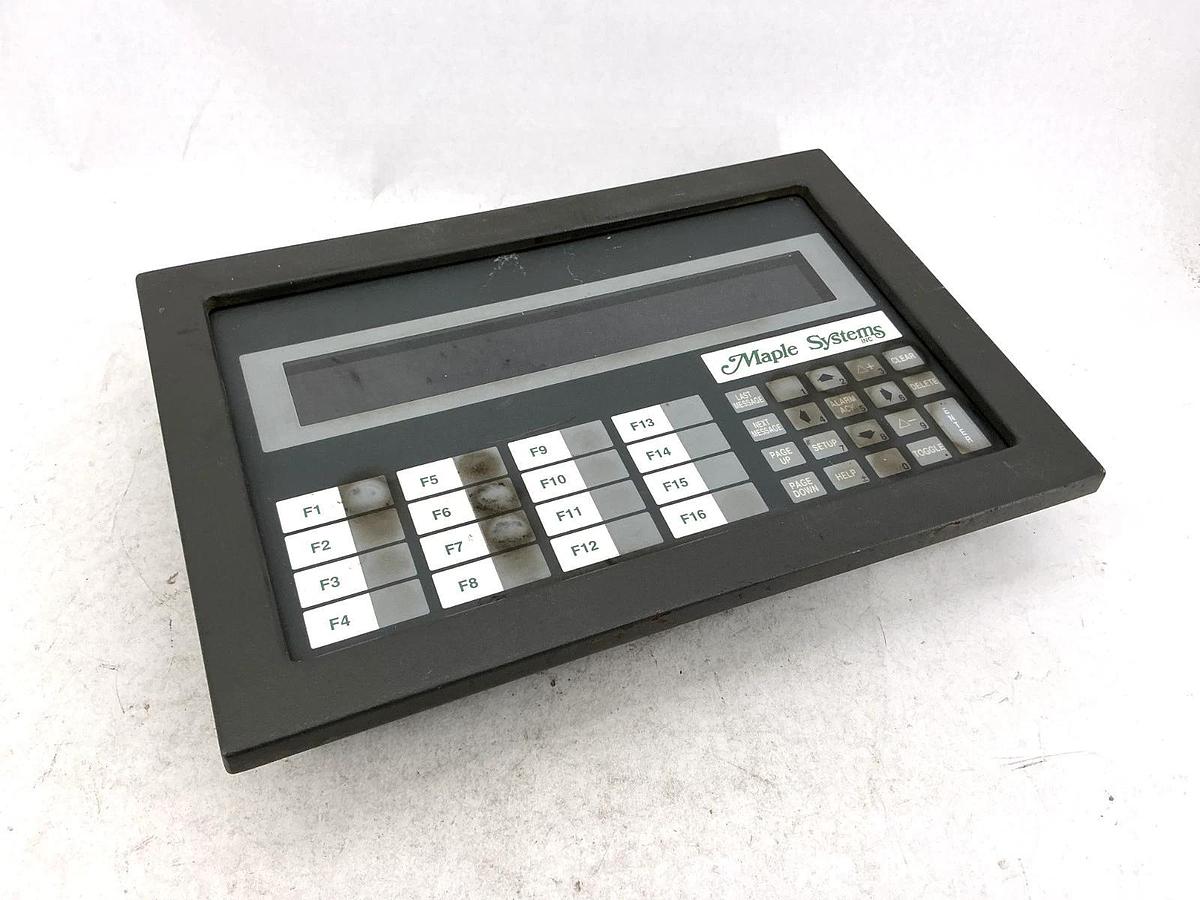 Used Maple Systems 0IT4400-A00 Operator Interface Terminal 12-30VDC For Parts Only