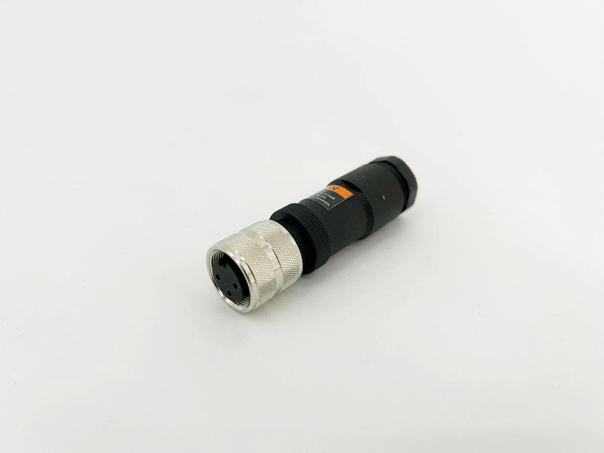 New Turck BK 34-0 Straight Female Field-Wireable M16 Connection 3-Pin U2-14093
