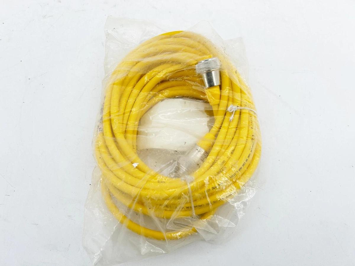 New Turck RSM RKM 50-8M Double Ended Cordset M/F Connector 18AWG U2282-28