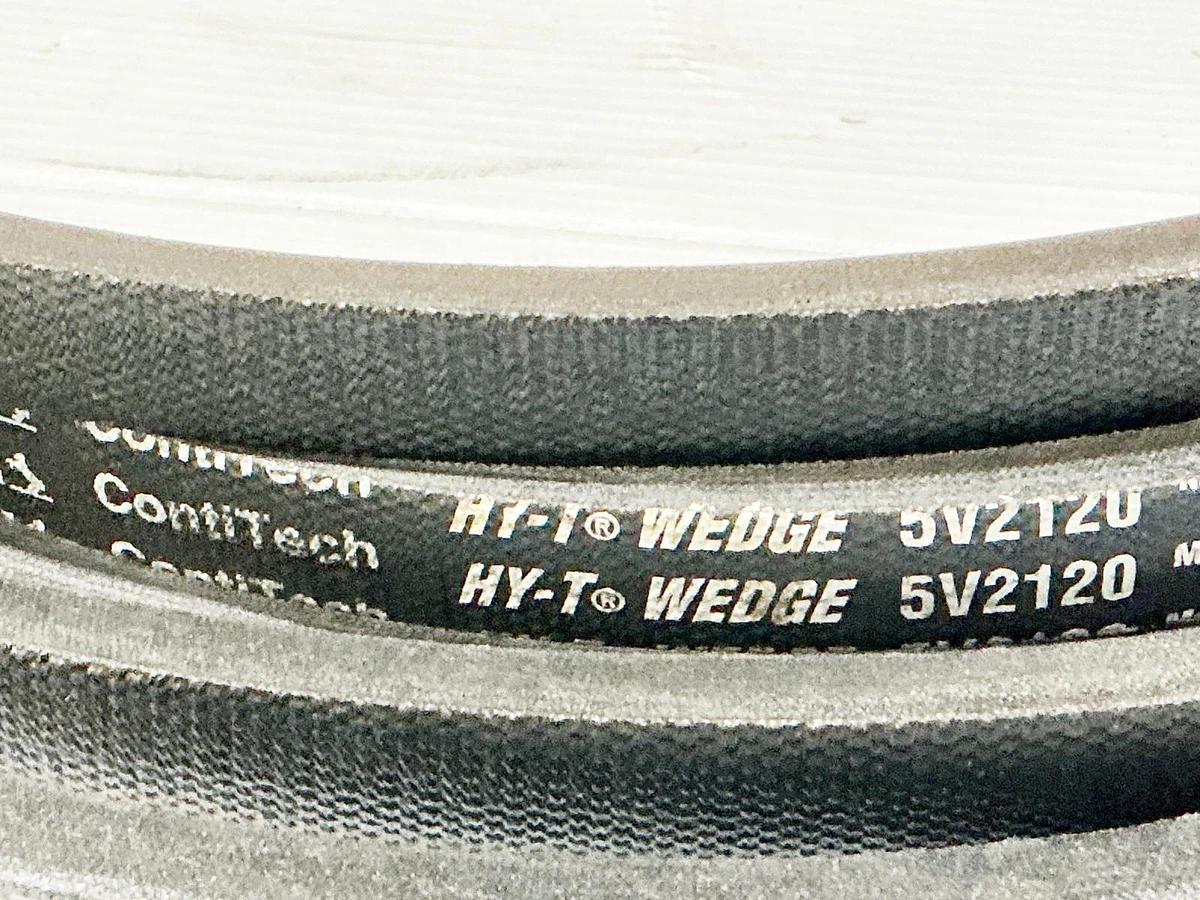 New Continental 5V2120 HY-T Belt 212" Length 0.62 Width 1 Rib - No Box