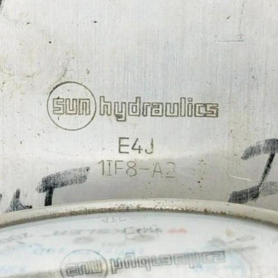Used Sun Hydraulics E4J Hydraulic Flow Control Manifold