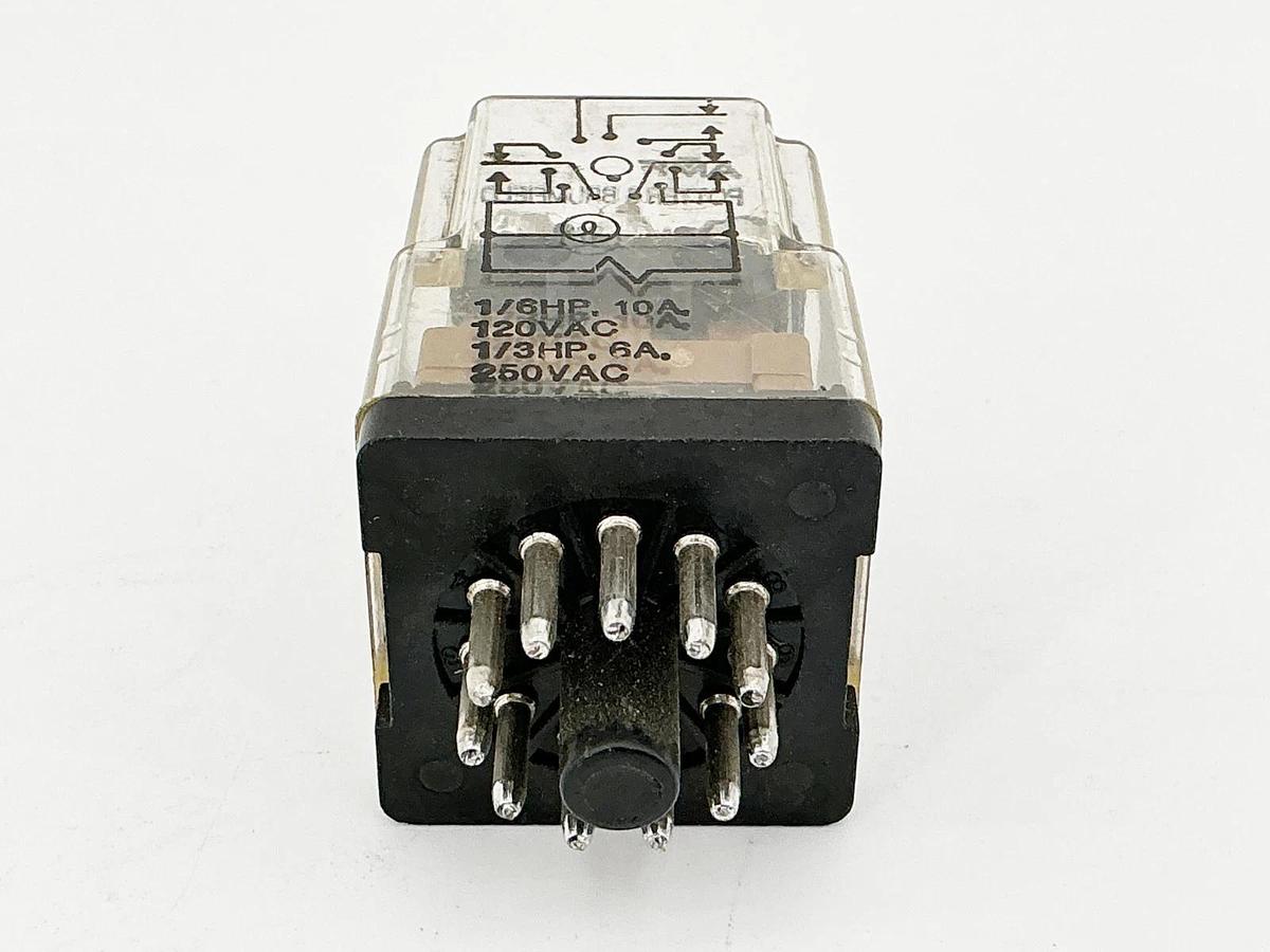 New Potter Brumfield KRPA14AN 12V Relay 12V 50/60Hz 10A 1/6HP