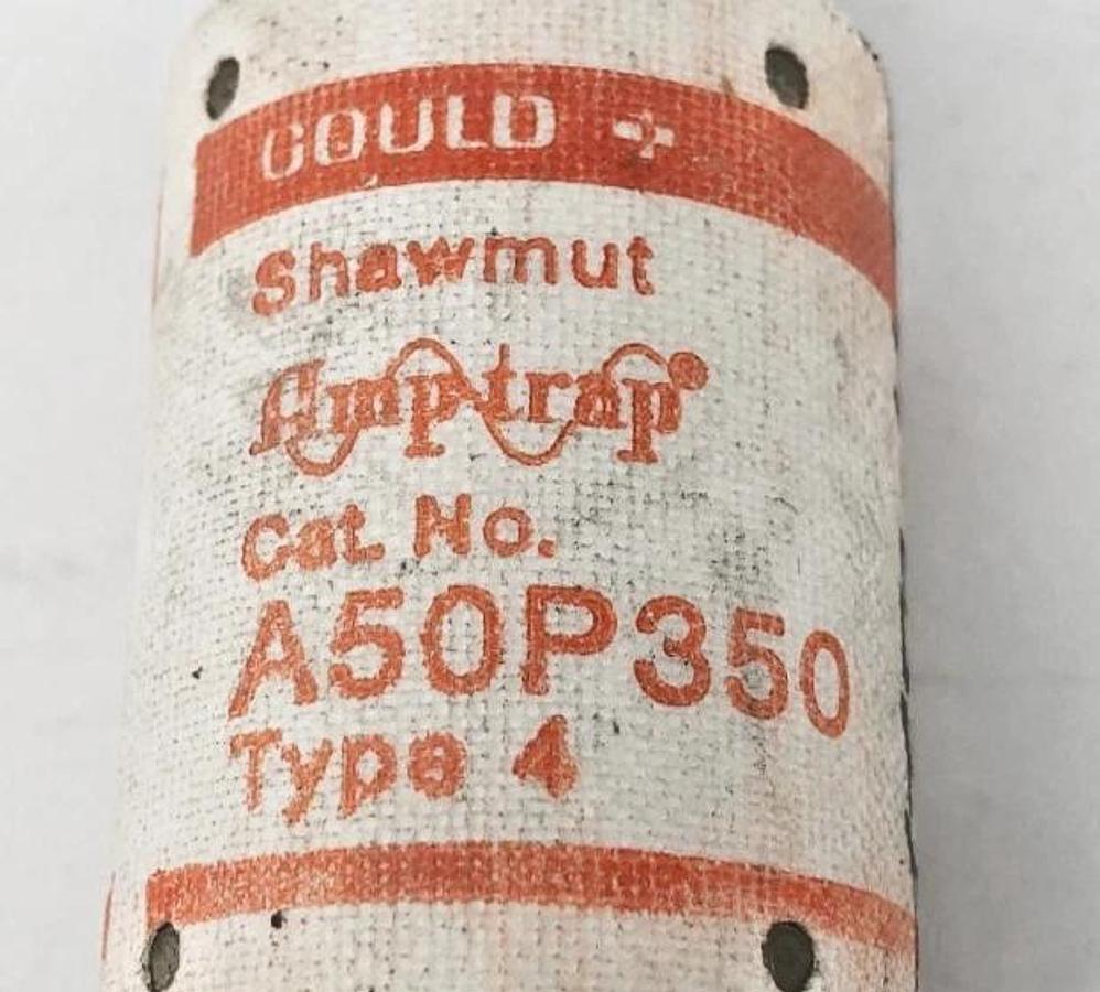New Ferraz Shawmut A50P350-4 Semiconductor Fuse 350A 500VAC 450VDC - No Box