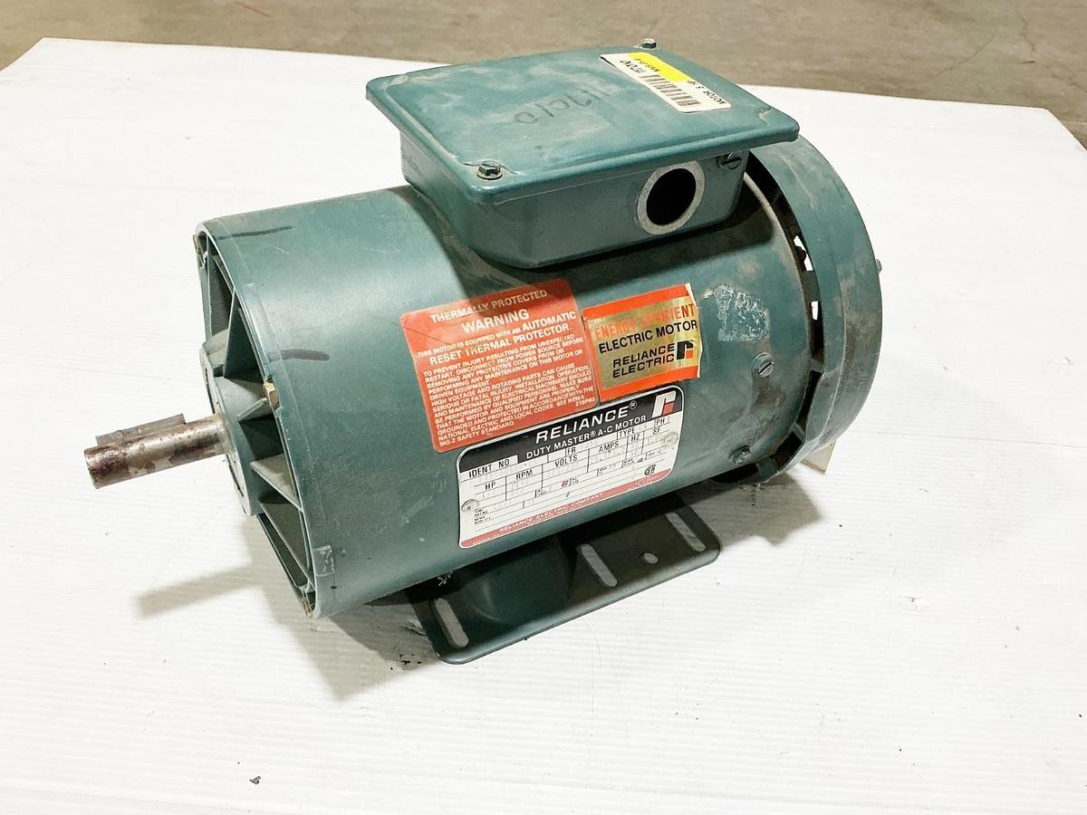 New Reliance E78C5956M-0T Electric Motor 1/2HP 230V 1140RPM 1PH 10.4A FJ56