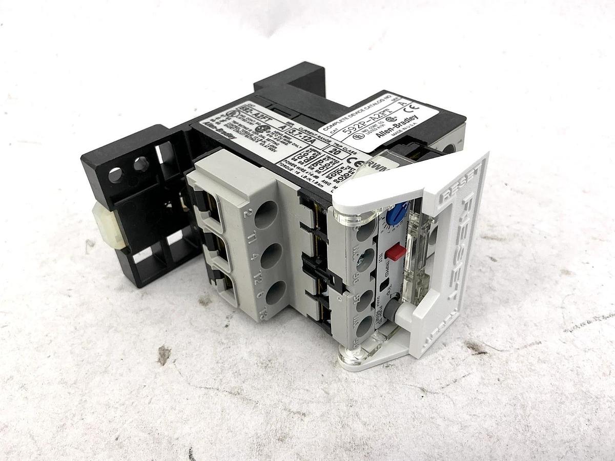 New Allen Bradley 592P-A2FT Ser A Panel Mount Overload Relay Class 20 3.7-12A
