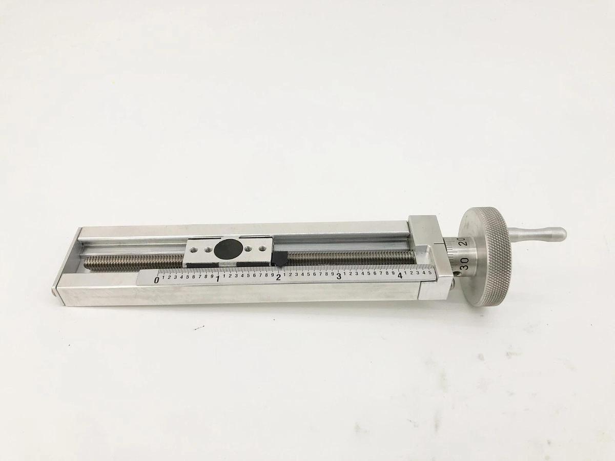 New Velmex A1506P20-S1.5 Unislide Manual Linear Actuator 4.5" Stroke 15 lbs Max