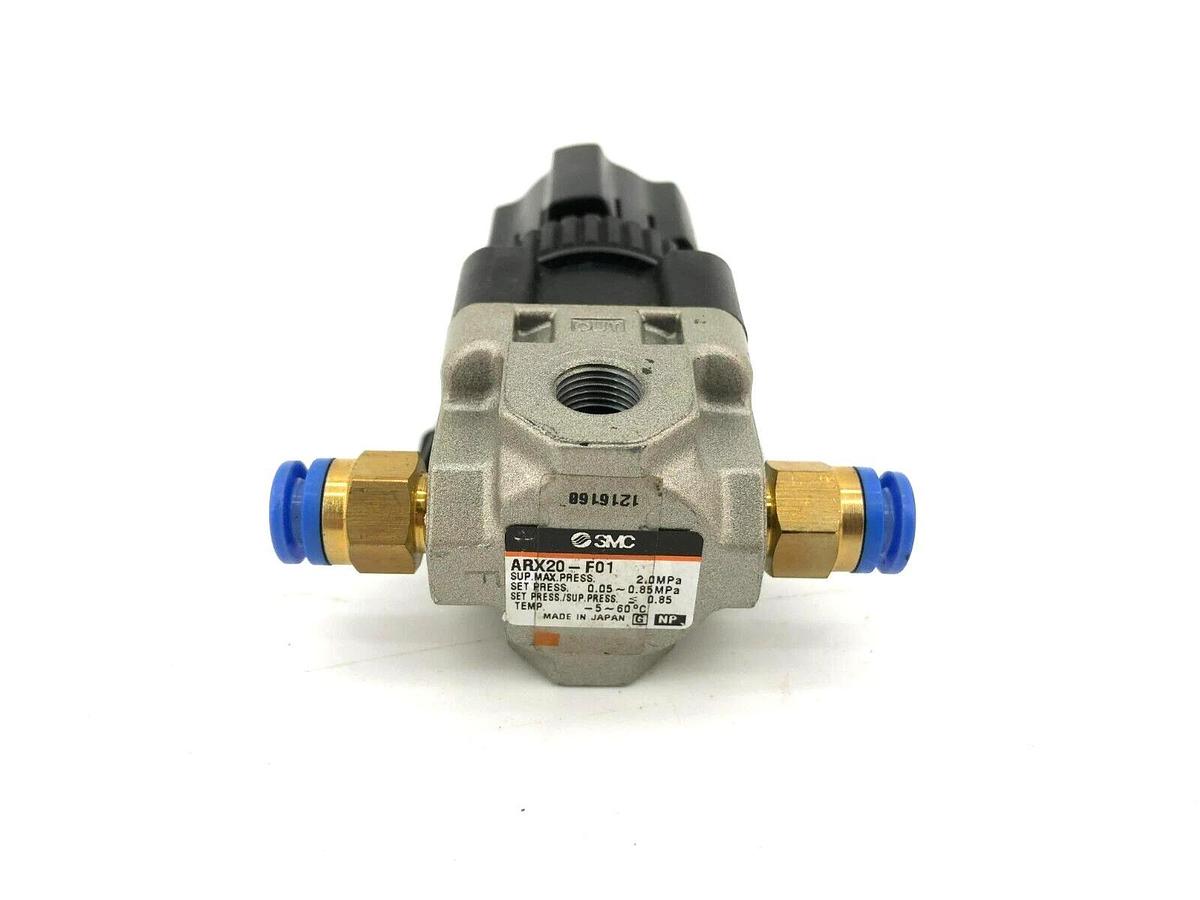 New SMC ARX20-F01 Regulator 2.0MPa Max Pressure
