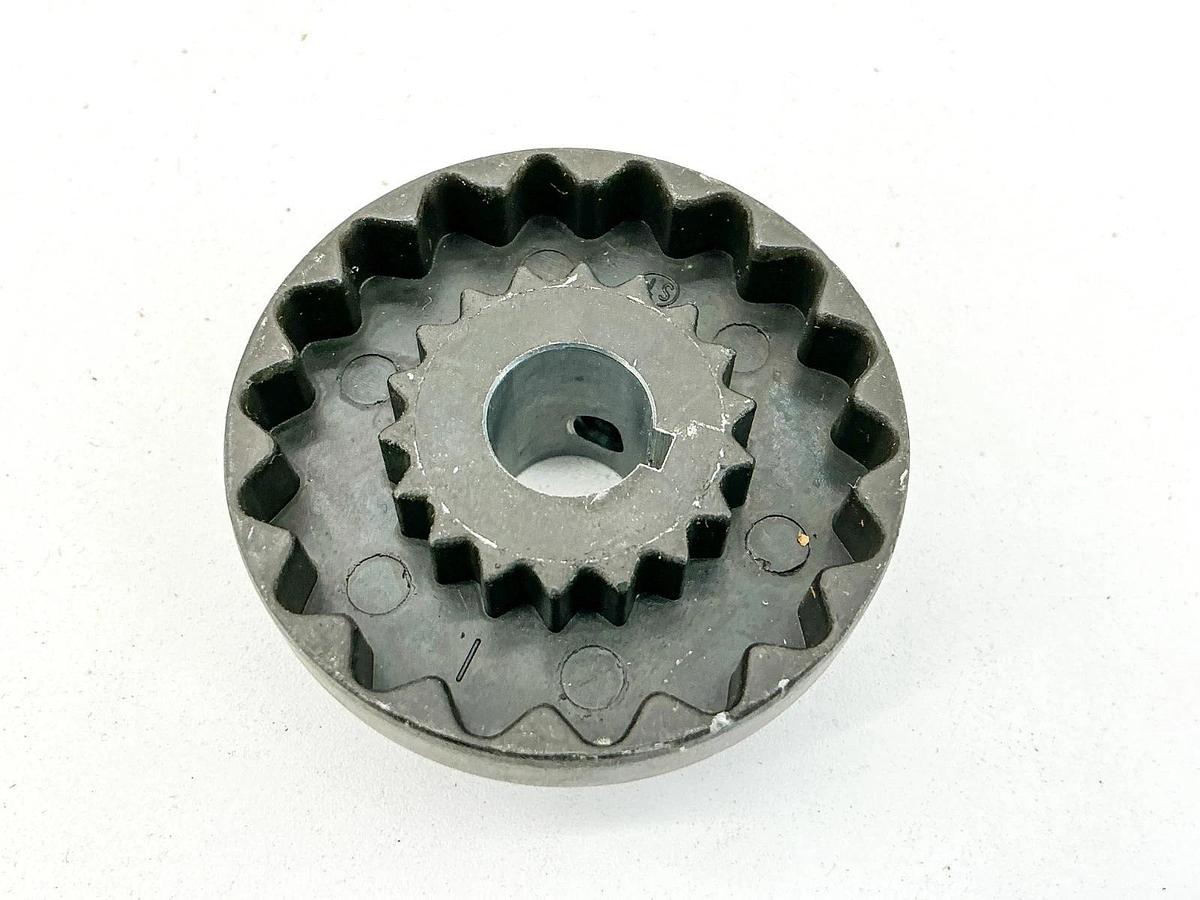 New Lot of 2 Lovejoy 3J-FLNG-1/2-1/8X1/16 Coupling Flange 685144-36047
