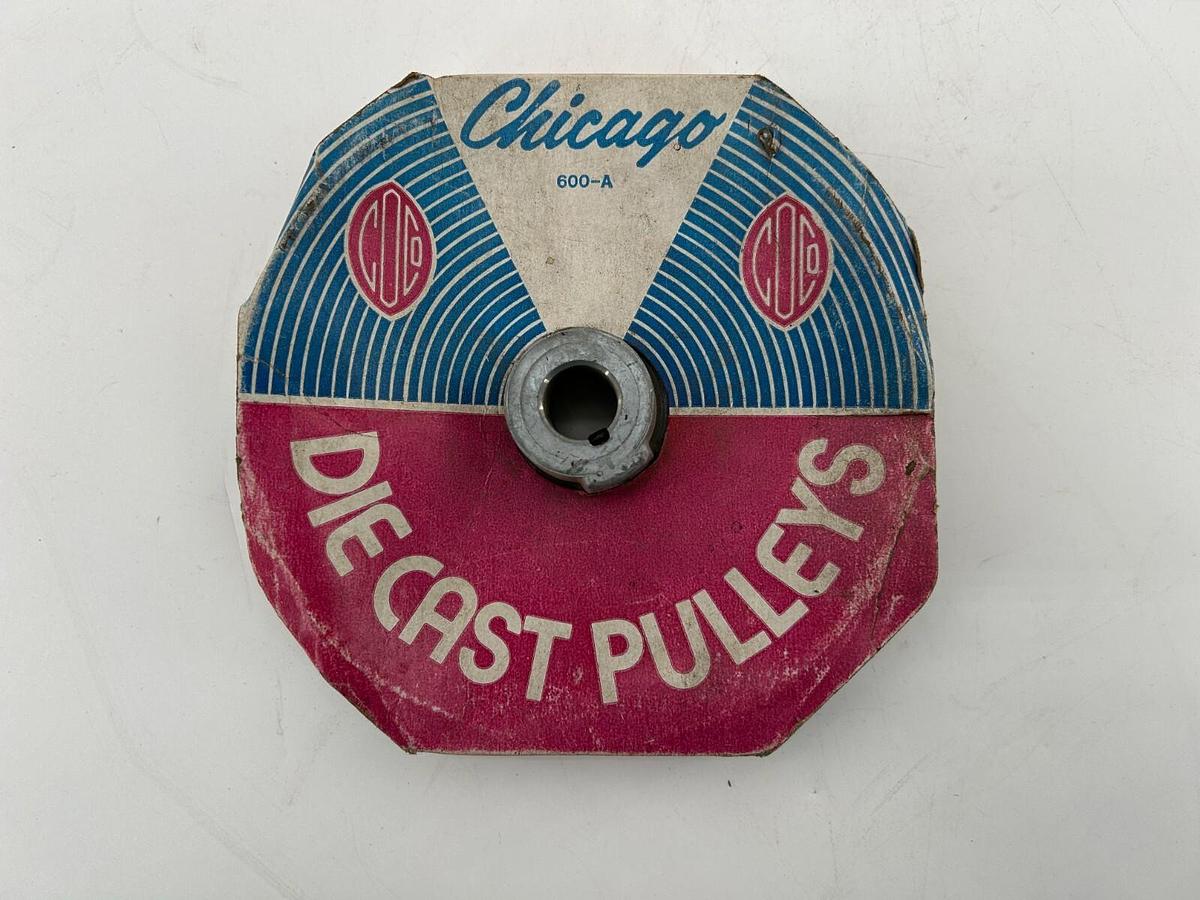 New Chicago Die Casting MFG 600-A 5/8" Bore Belt A 6"
