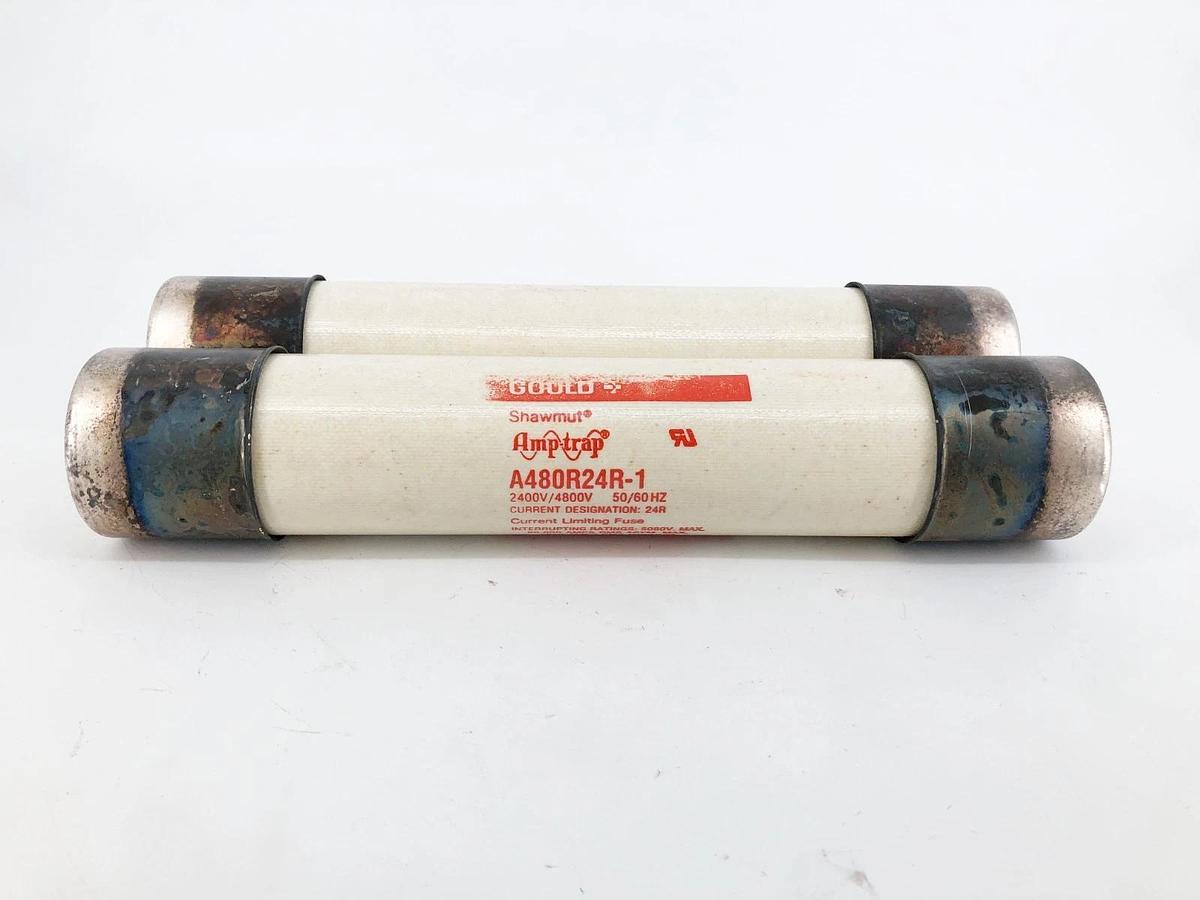 New Gould Shawmut A480R24R-1 Fuse 2400/4800V Designation 24R - No Box