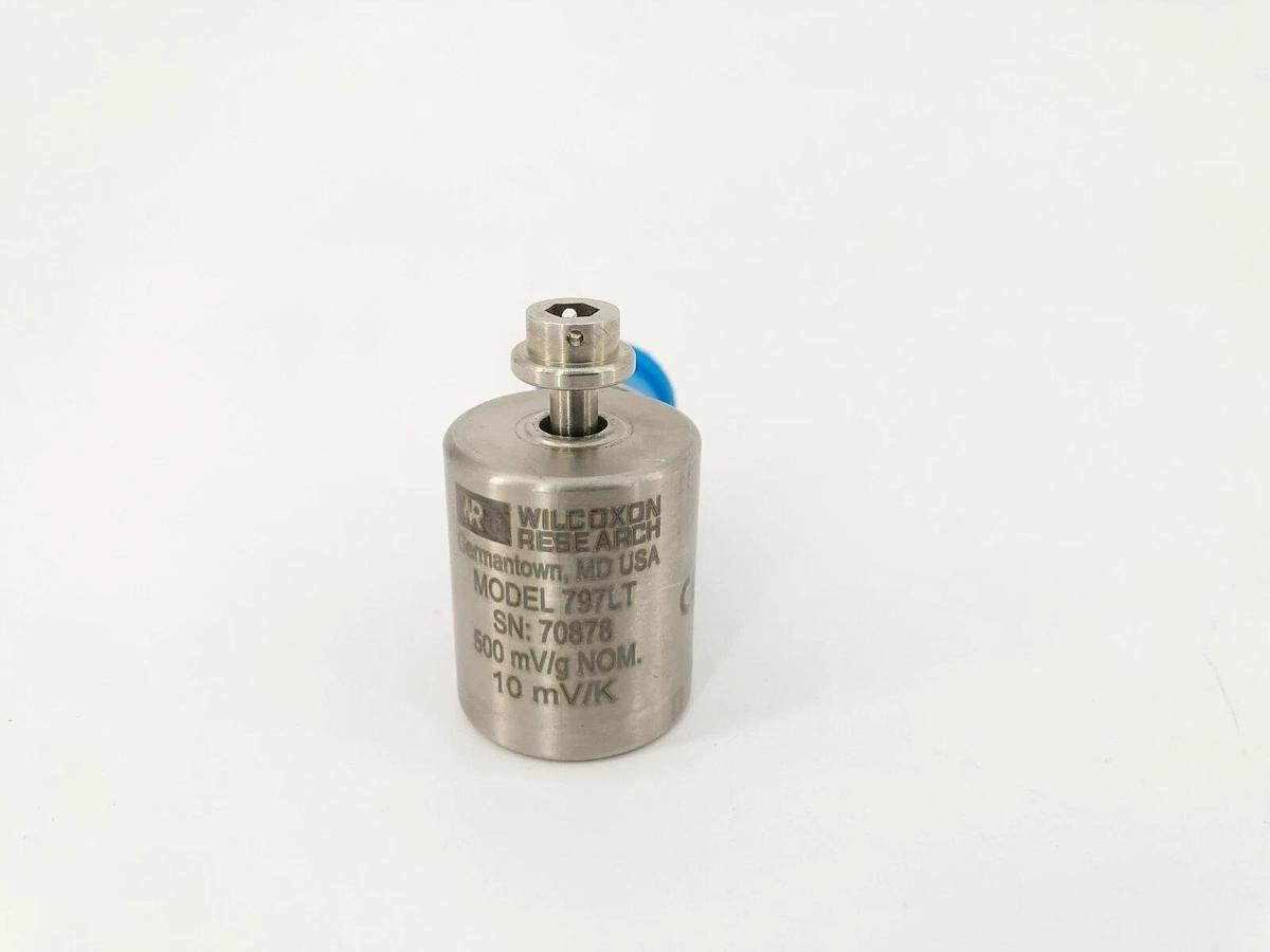 New Wilcoxon Research 797LT Accelerometer 500 mV/g NOM. 10mV/K