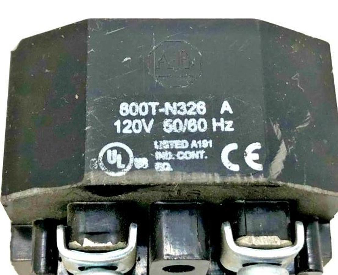 Lot of 2 New Allen-Bradley 800T-N326 Pilot Light Transformer Modules - No Box