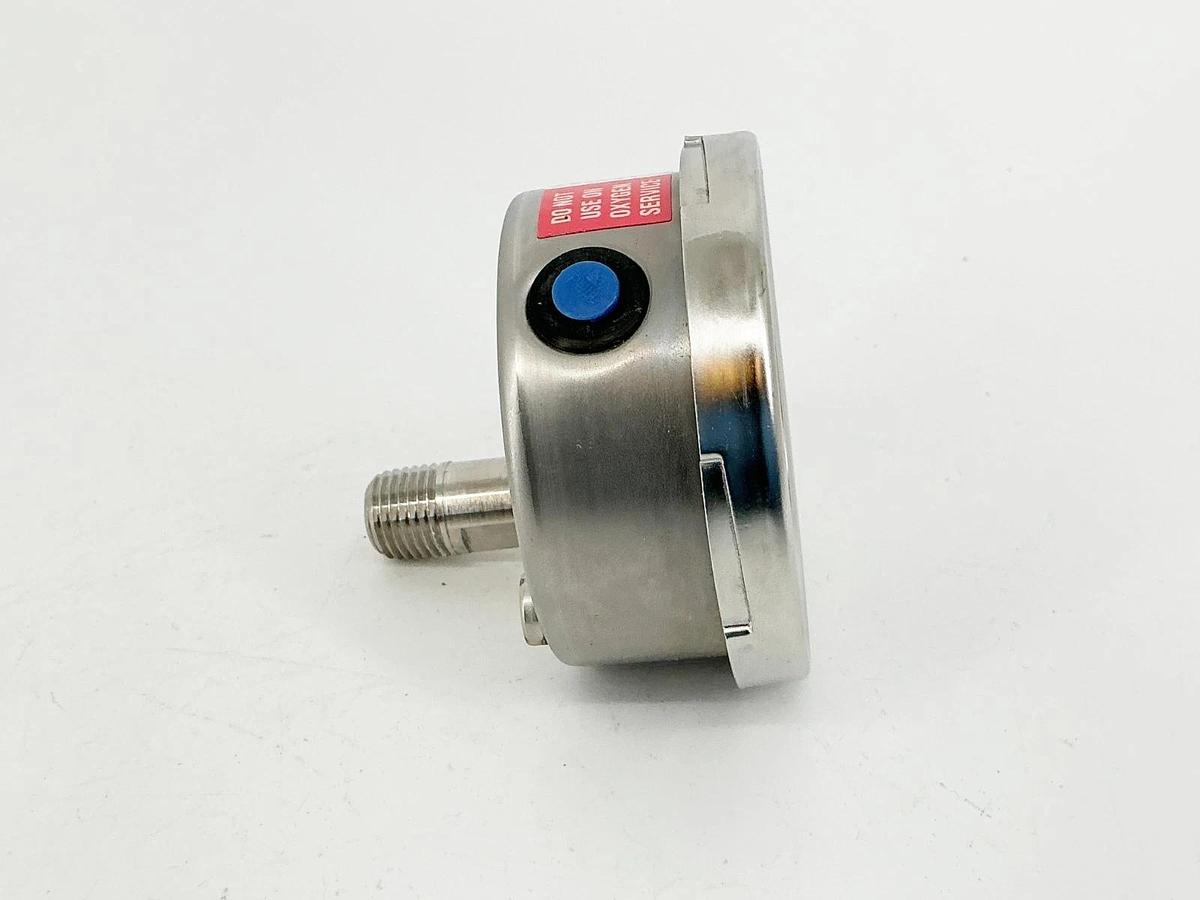New Ashcroft 25-1009-SW-02B-2000# Pressure Gauge 0-2000PSI 2.5" Face 1/4" NPT