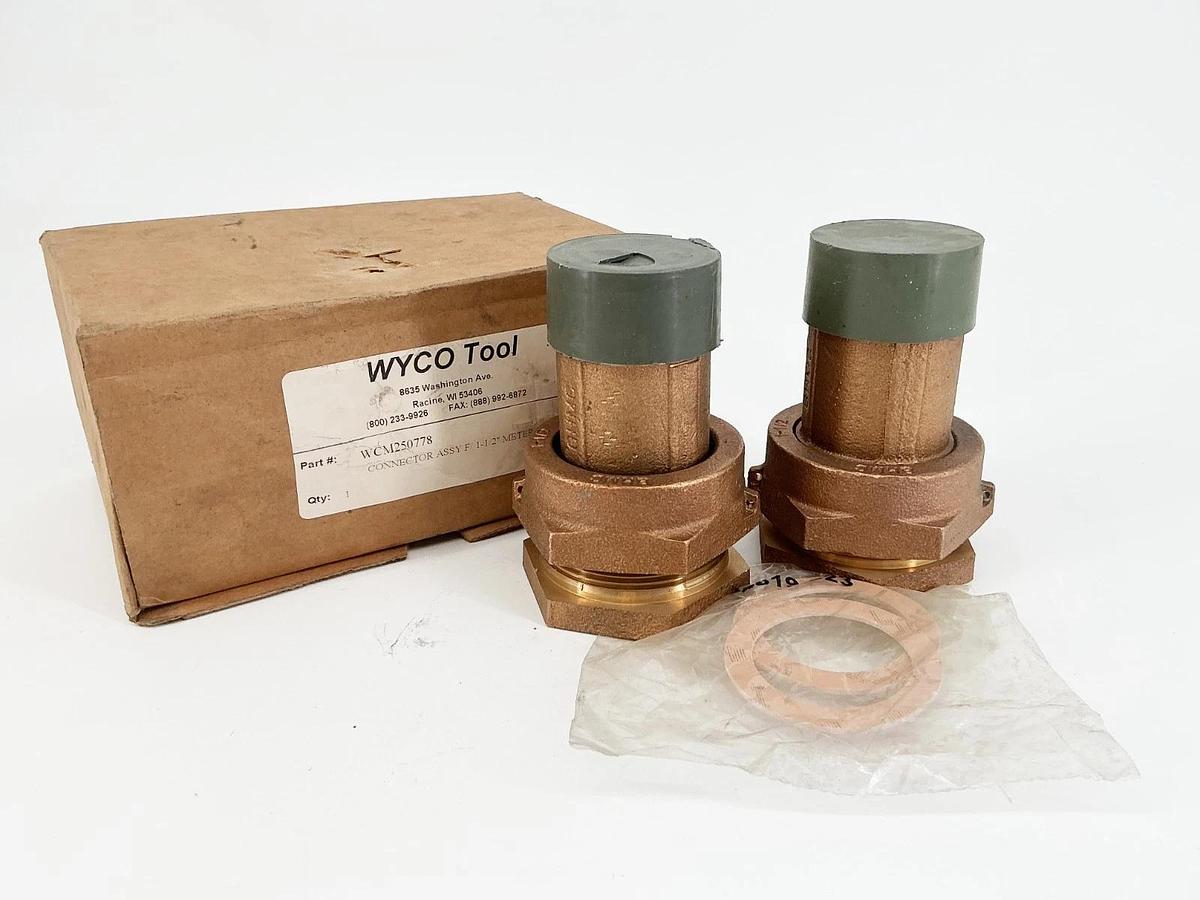 New Wyco Tool WCM250778 Connector Assy F/1-1/2" Meter