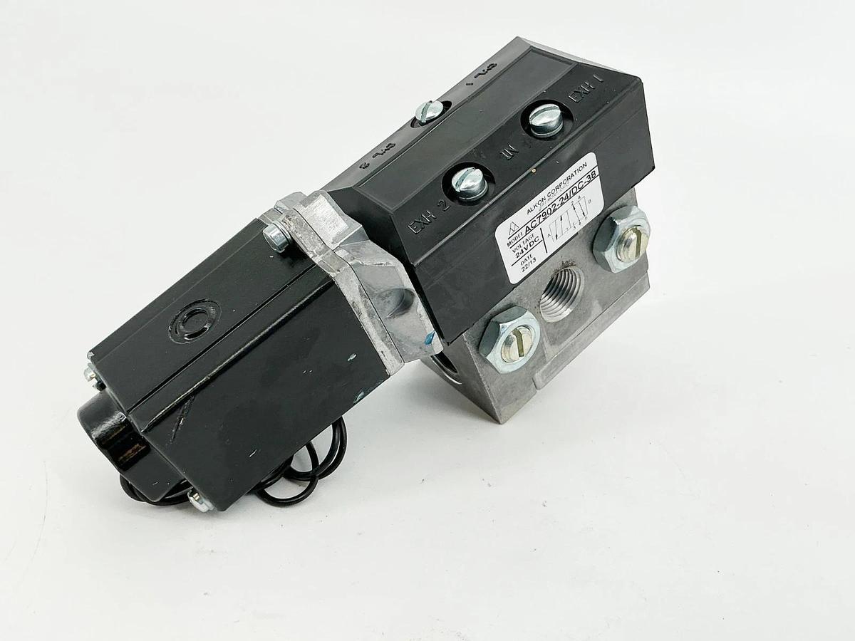 New Alkon Co. AC7902-24/DC-38 Solenoid Valve 24VDC- No Box