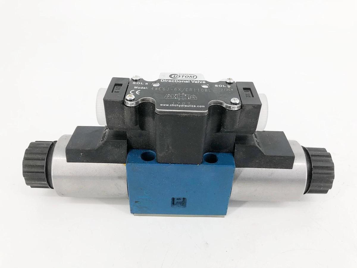 New Hydro Custom 4WE6J-6X/ER110BL Directional Valve 110V 1707