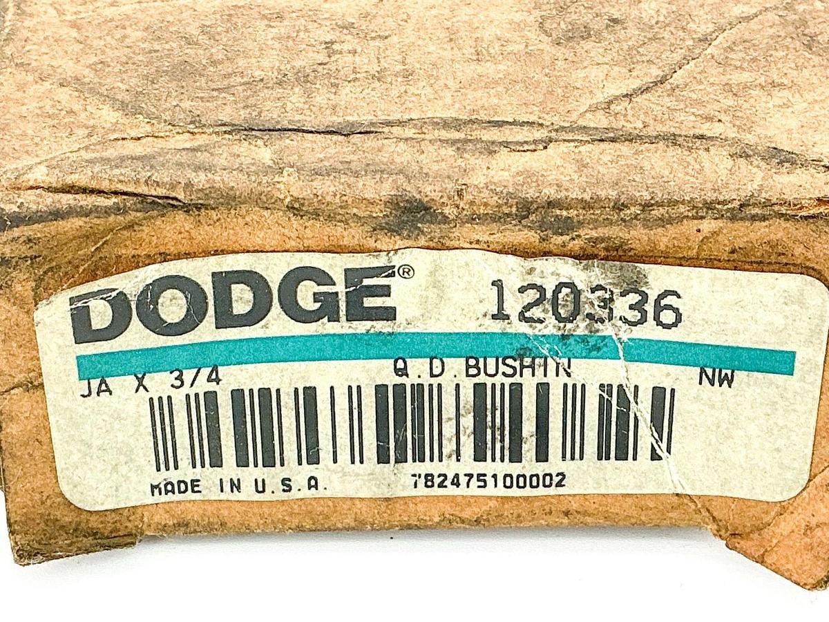 New Dodge 120336 QD Bushing 3/4" Bore