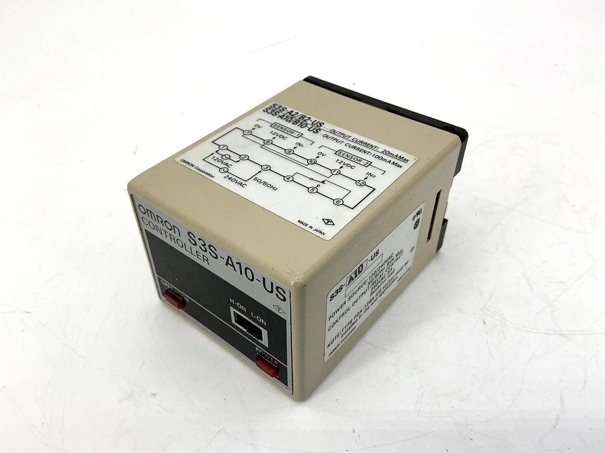 New Omron S3S-A10-US Controller Unit 12-Pin 120/240VAC Relay Contact 5A 250V