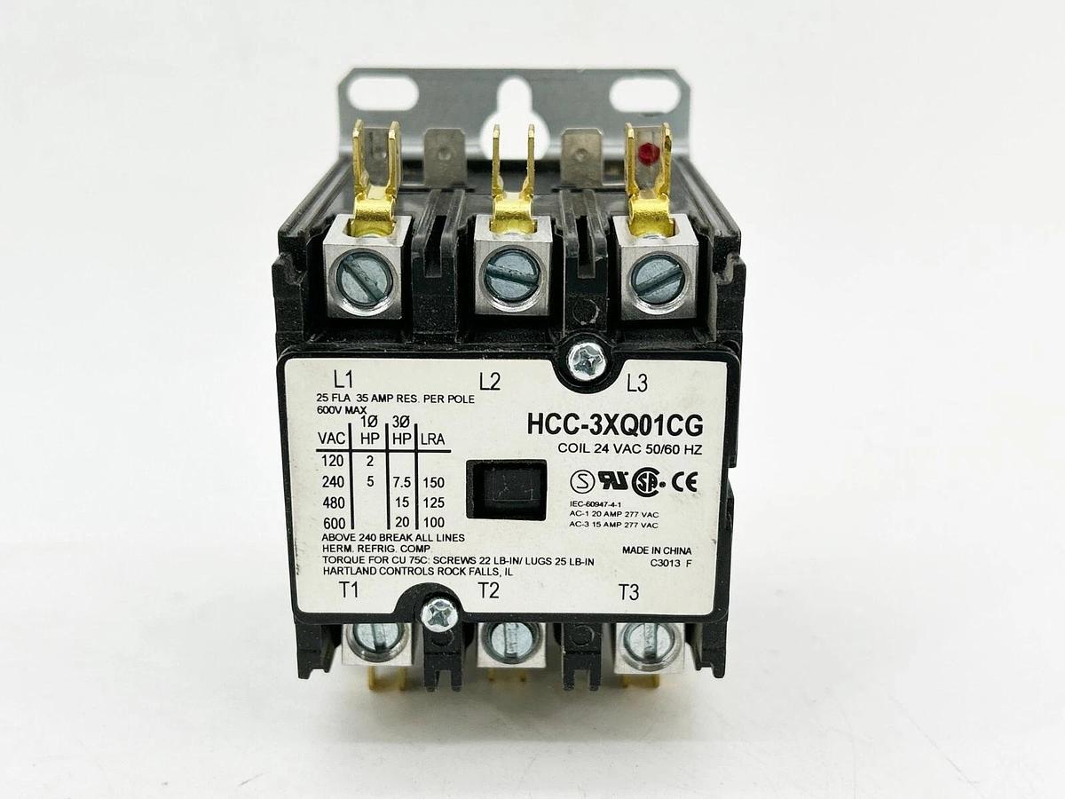 New Dayton 6GNW6 Definite Purpose Contactor 3P 277VAC 50/60Hz