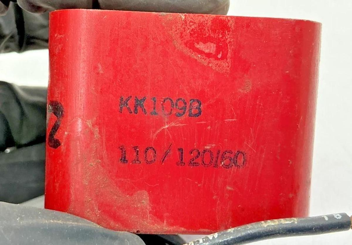 New KK109B Coil 2-Wire 110/120VAC 50/60HZ KK-109B - No Box