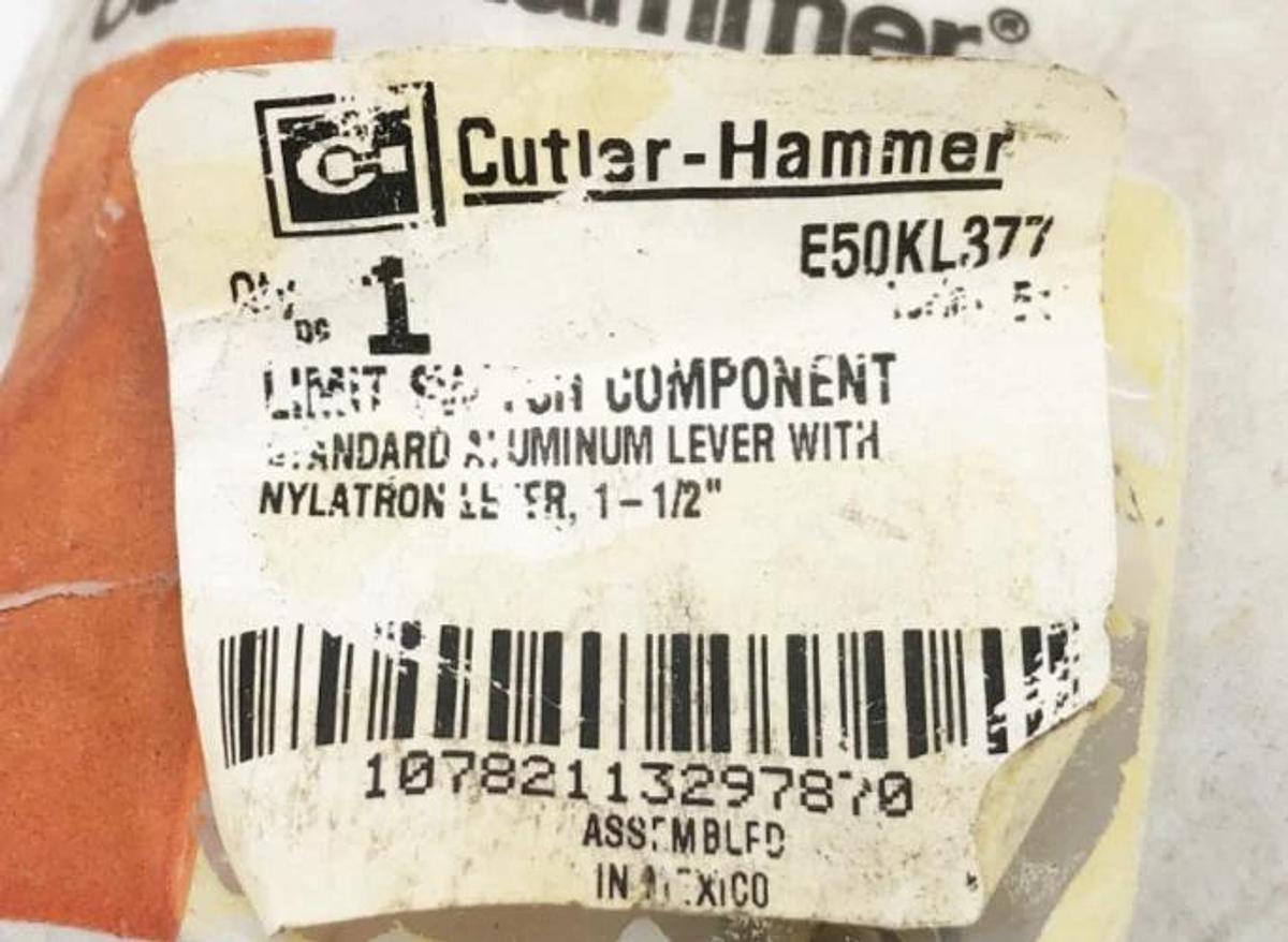 New Cutler-Hammer E50KL377 Limit Switch Operator