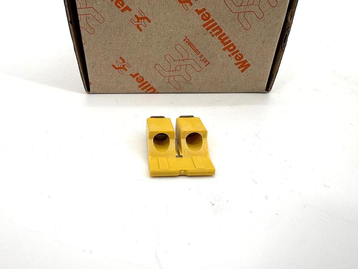 Box of 50 New Weidmuller WQV 16/2 Cross Connector Terminals 2P 101A 1053260000