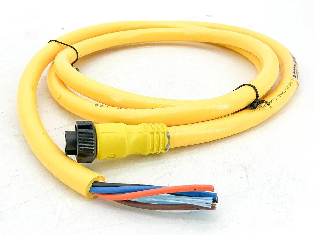 New Allen Bradley 889N-F5AF-6F QD Cordset 5Pin Mini Straight 6' Ser.B