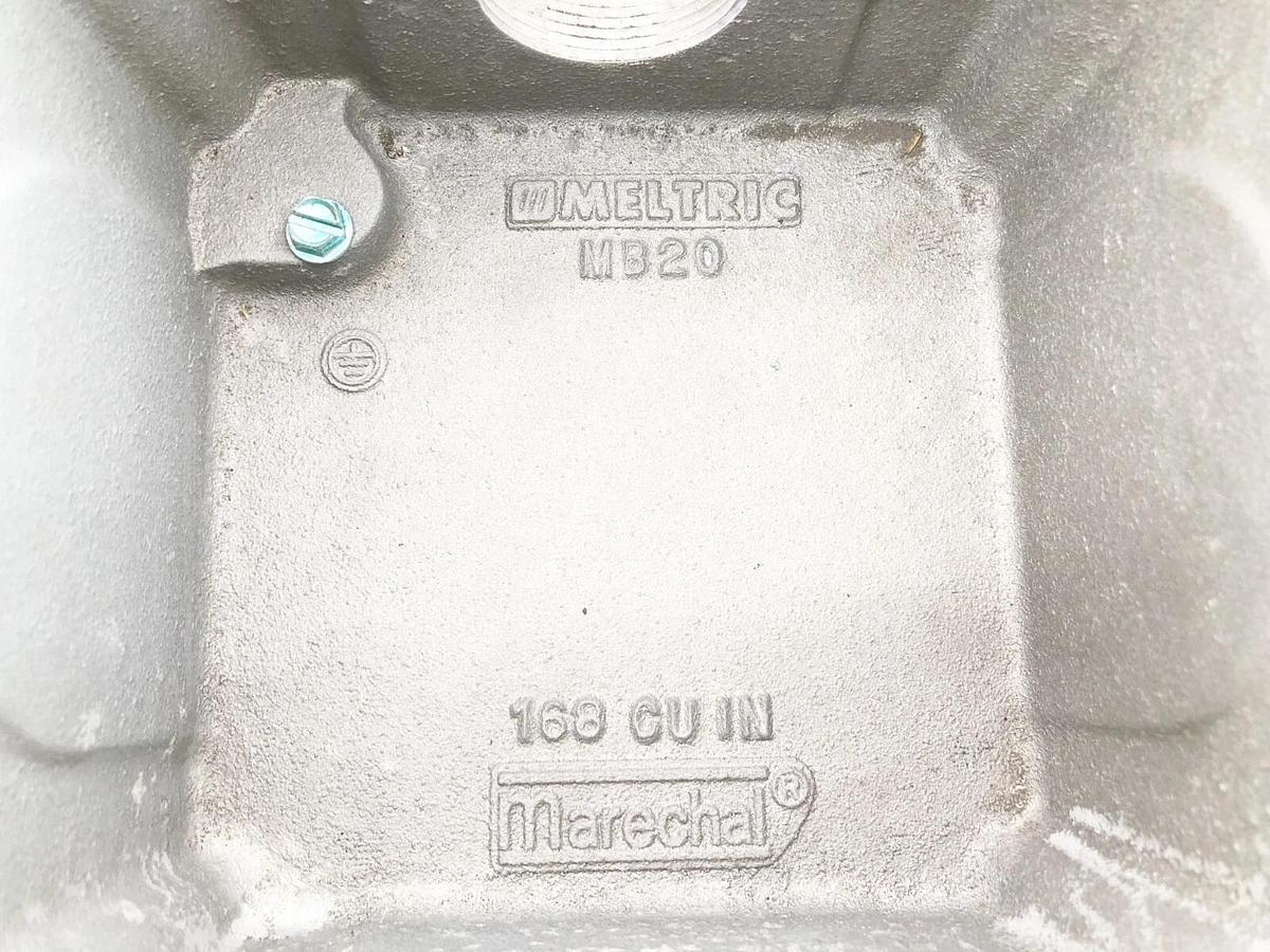 New Meltric 7T6F0N15 Metal Box 1-1/2" NPT Size 6