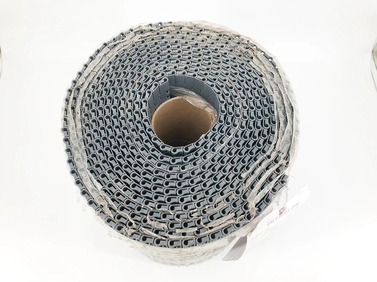 New Intralox 8095 Series 1000 Flat Friction Top Acetal Gray 25.87FT x 12" No Box