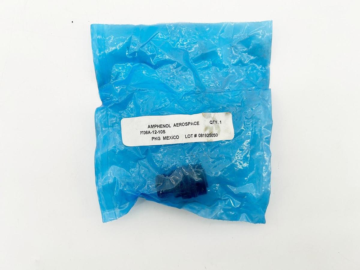New Amphenol Aerospace PT06A-12-10S Circular Connector 10 Position Cable