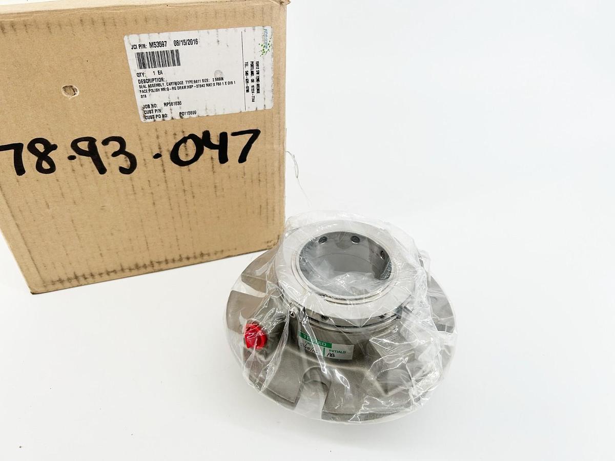 New John Crane M53597 Cartridge Seal Assembly 2.5" Type 5611 Stainless Steel