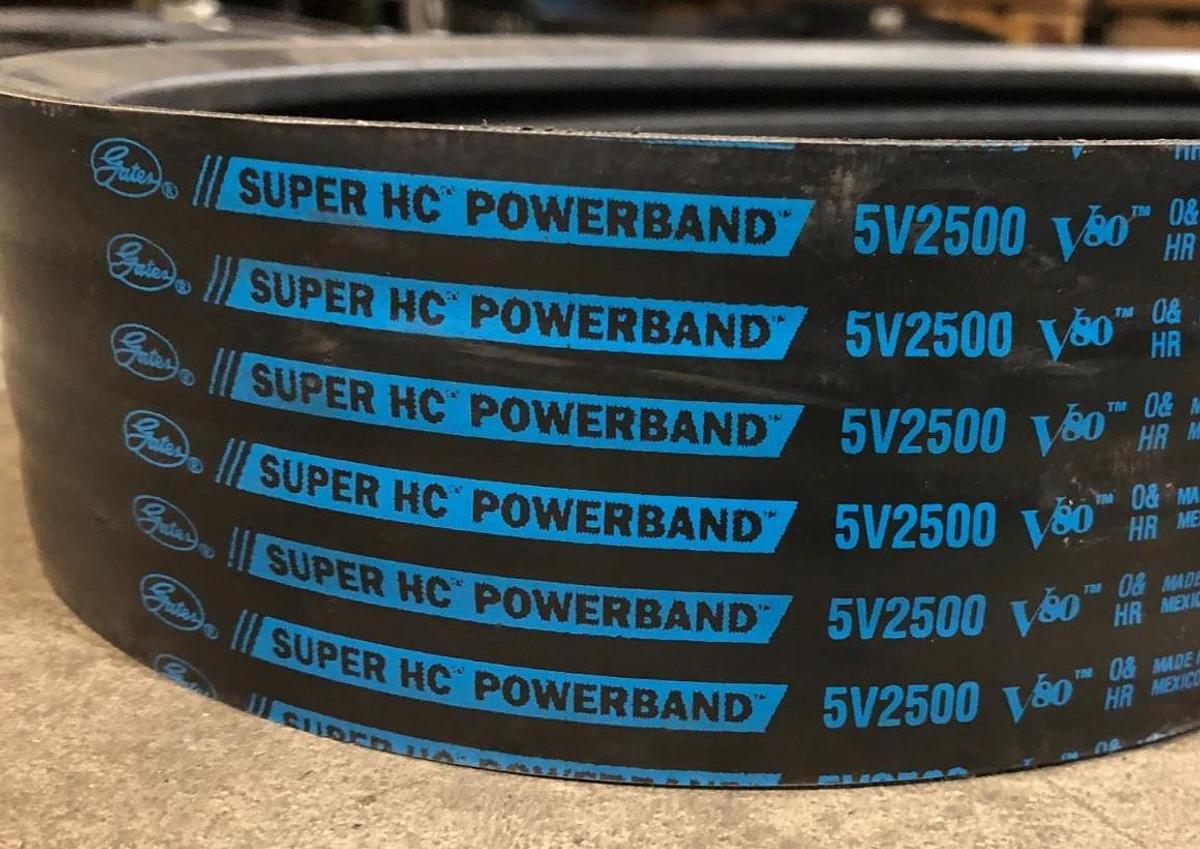 New Gates 4/5V2500 Super HC Powerband V-Belt - No Box